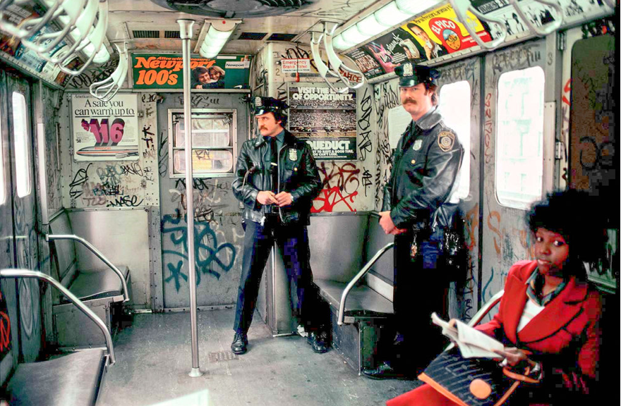 NYPD on the Subway
